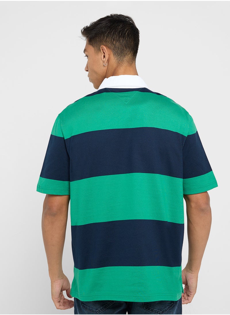 TOMMY JEANS Colorblock Rugby Polo  - Image 2