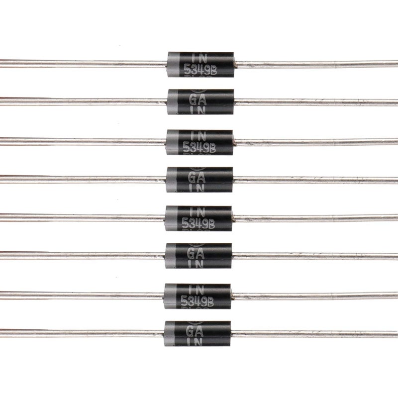 BOJACK 1N5349B 5W 12V Power Zener Diodes 1N5349 5 Watt 12 Volt Axial Diodes T-18 (Pack of 30) - Image 1