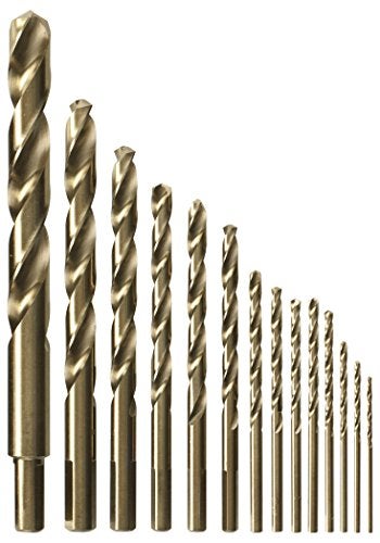 BOSCH CO14B 14Piece Assorted Set with Included Case Cobalt M42 Metal Drill Bits with ThreeFlat Shank for Drilling Applications in Stainless Steel Cast Iron Titanium and LightGauge Metal - Image 3
