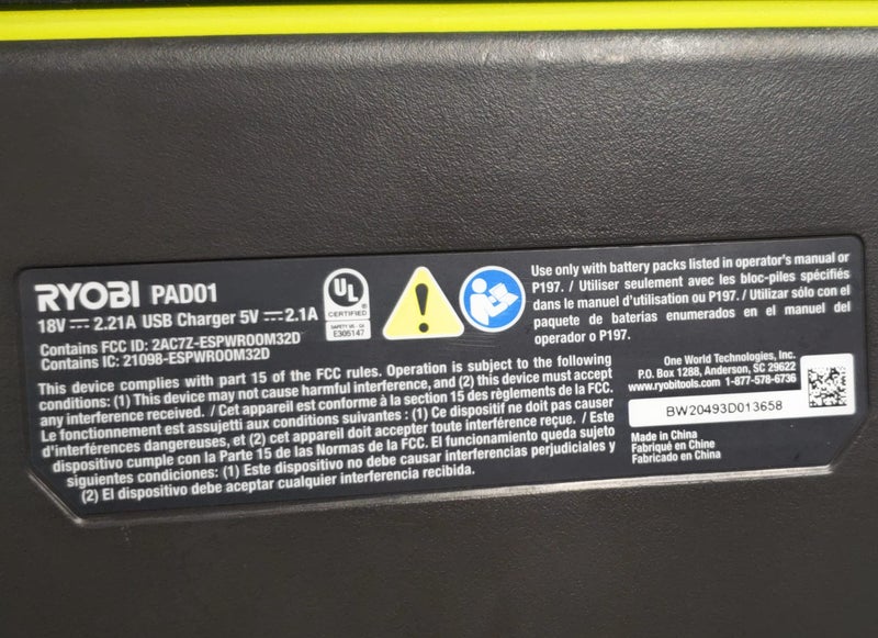 RYOBI 18V ONE+ Bluetooth Speaker (Tool-Only) - Image 5