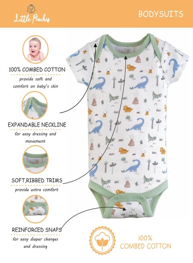 Little Peaches Unisex Newborn Clothes - 25 Piece Gender Neutral Newborn Clothes & Accessories Set - Rawr-some - Image 2