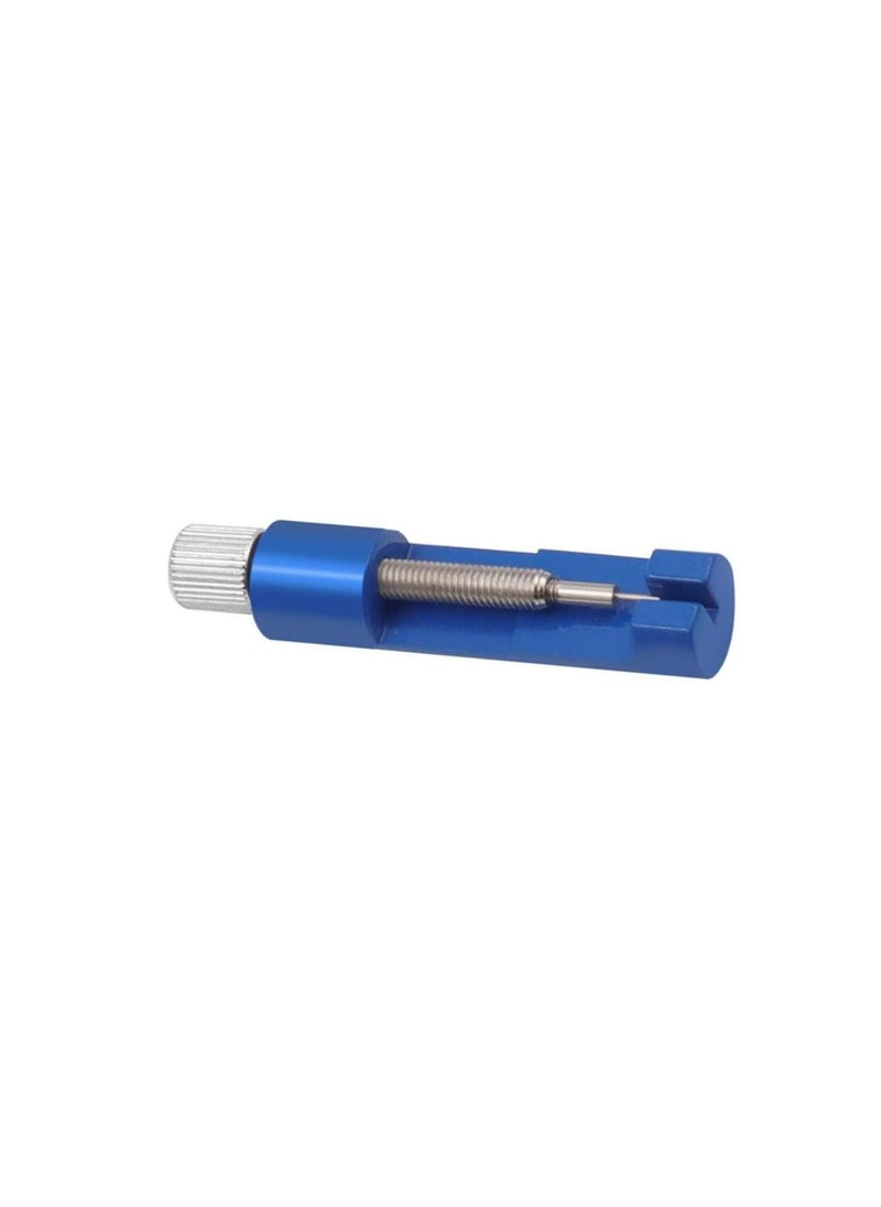Generic - Watch Link Removal Kit, Stainless Steel Band Adjustment Tool with 3 Spare Pins for Link Removal, Replacement, Resizing for Smartwatch Bands, Easy and Quick Use (Blue) - Image 1