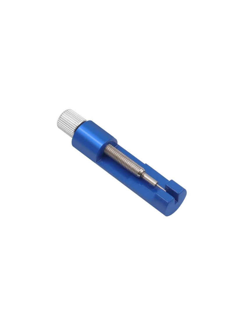 Generic - Watch Link Removal Kit, Stainless Steel Band Adjustment Tool with 3 Spare Pins for Link Removal, Replacement, Resizing for Smartwatch Bands, Easy and Quick Use (Blue) - Image 1