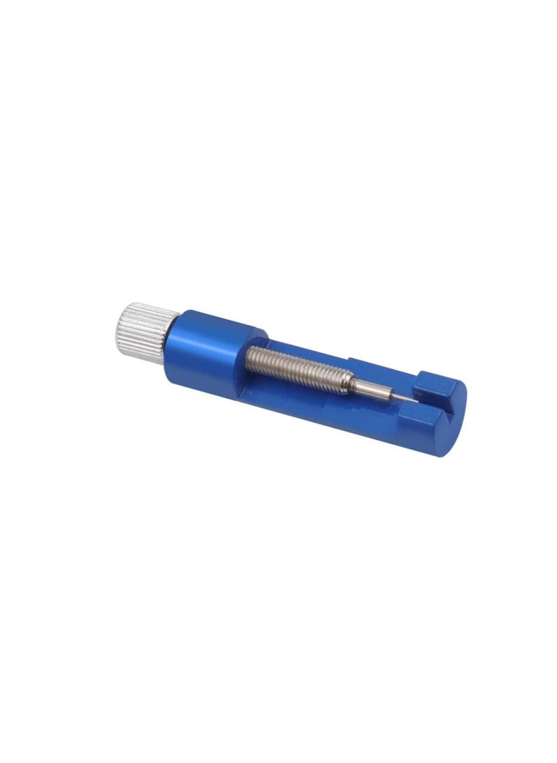 Generic - Watch Link Removal Kit, Stainless Steel Band Adjustment Tool with 3 Spare Pins for Link Removal, Replacement, Resizing for Smartwatch Bands, Easy and Quick Use (Blue) - Image 1