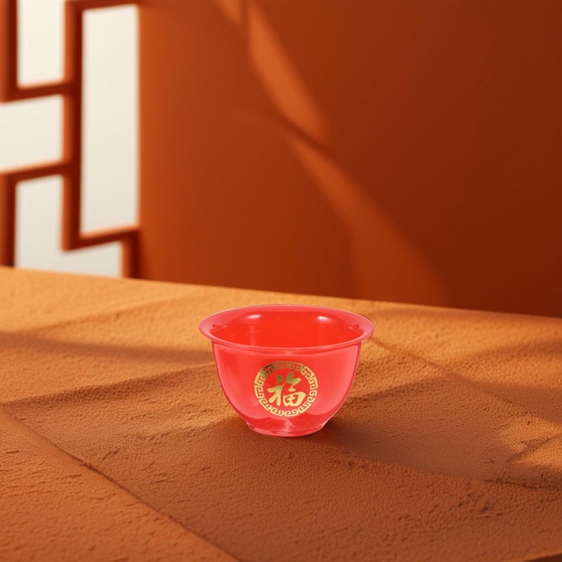 Globally engineered build MAGICLULU 50pcs Retro Red Chinese Wedding Liquor Cups Disposable Plastic Mini Wine Goblets Fu Character for Wedding Banquet Party Toast Low maintenance Worldwide simple practical design Permanent & temporary usable Upgraded general material Gulf market standard build Wide usage compatibility Market diverse application fit Periodic restock local Multi-hub shipment dispatch Newly stocked local goods Suburban residential ship Modern color selections Fast intercity distribution Custom sizing alternatives All space matching look Stain resistant Working day delivery service Multi-price design picks Licensed warehouse stored goods Cleaner resistant Temp & permanent project compatible Repeated use resistant selected material Multi-budget available picks All need matching options - Image 4
