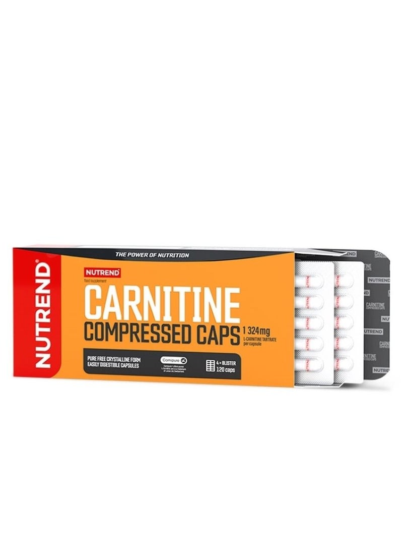 NUTREND - Carnitine Compressed 120 Caps - Image 1