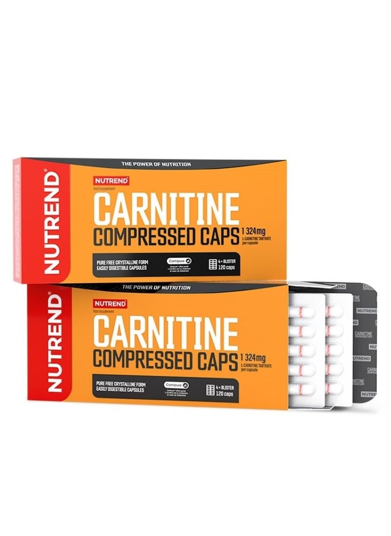 NUTREND - Carnitine Compressed 120 Caps - Image 1