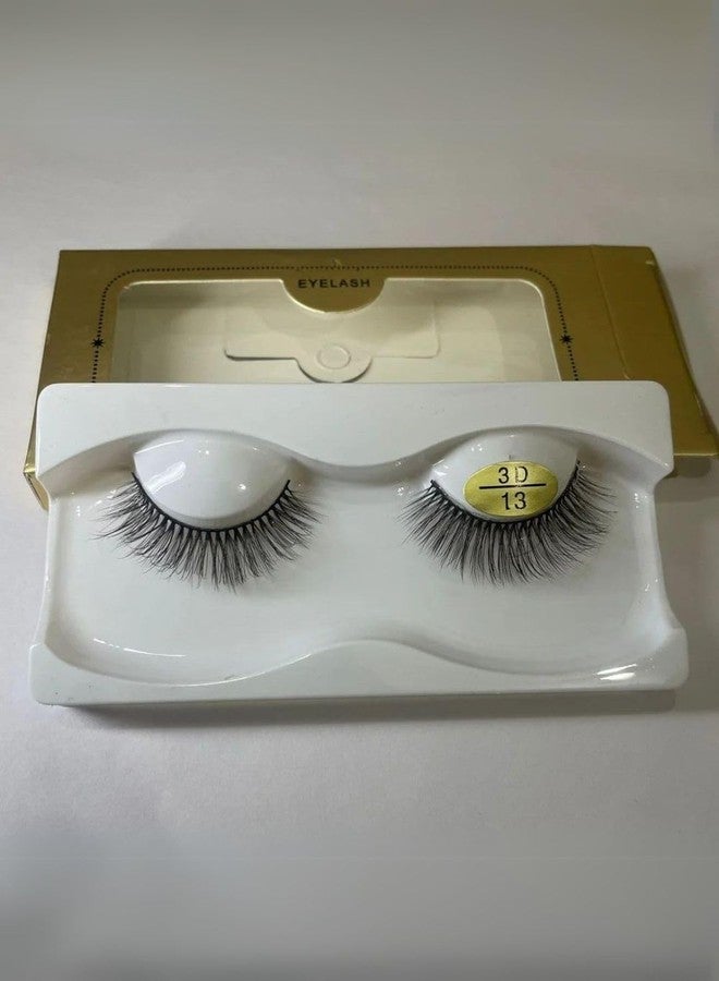 Basicare False Eyelashes 3D Style with Tweezer Set, 2 Pieces - Image 5