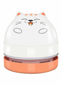 Y&D Mini Desktop Vacuum Cleaner, Portable USB Cleaner for Desk Cute Cartoon Cleaning Eraser Crumbs, Dust, Piano, Hairs, Computer, Keyboard and Car  - Image 1