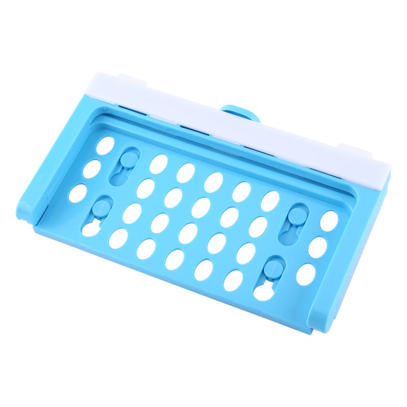 Foldable Garbage Bag Rack White PP Plastic Sturdy Durable - Space Saving Compact Trash Bag Holder for Home Kitchen Cupboard Door Cabinet - Image 2