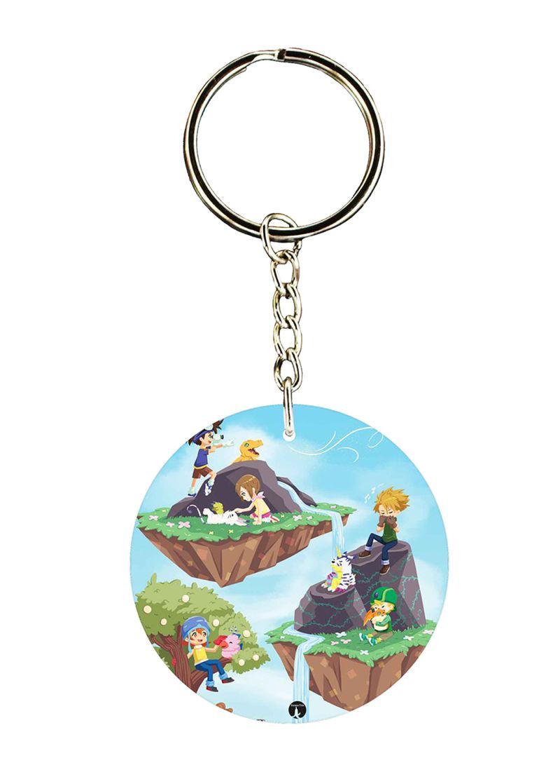 RKN The Anime Digimon Printed Keychain