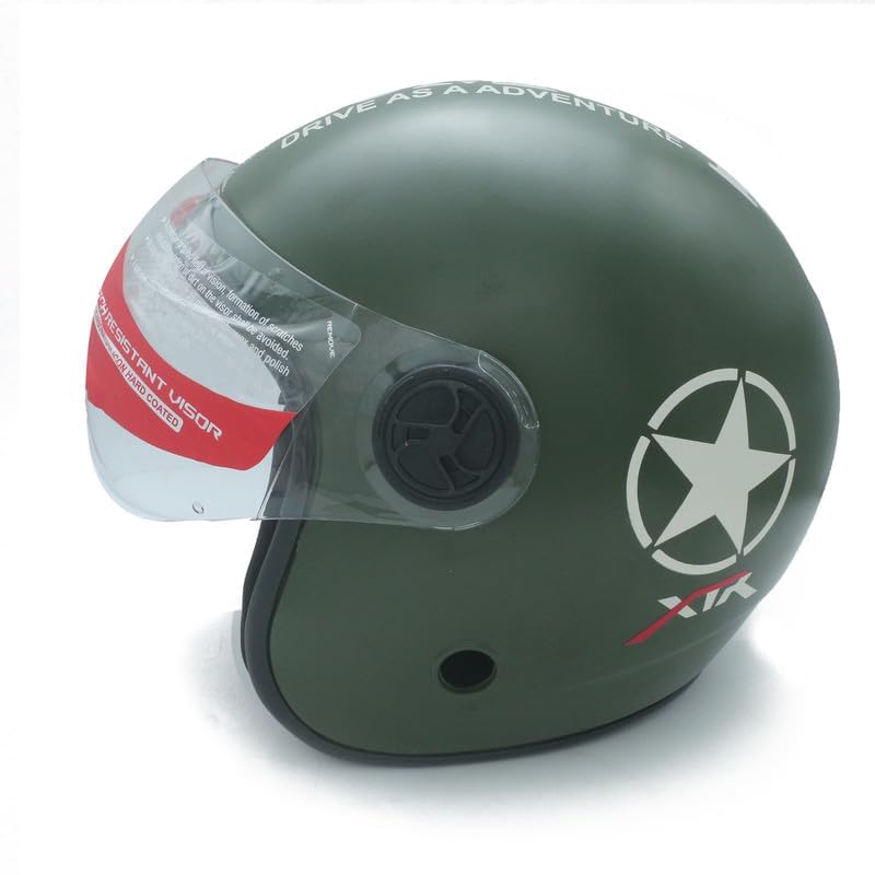 STISS Stylish Full Face Scooty and Motorbike Helmet || Scratch Resistance - Image 1