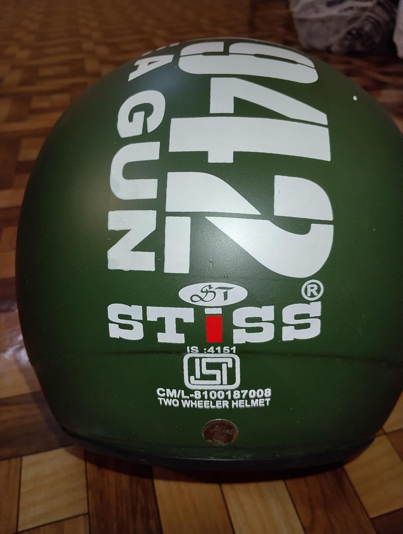 STISS Stylish Full Face Scooty and Motorbike Helmet || Scratch Resistance - Image 4