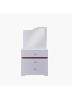 Home Box Bade 3-Drawer Dresser and Mirror 43 x 156 x 85 cm  - Image 1