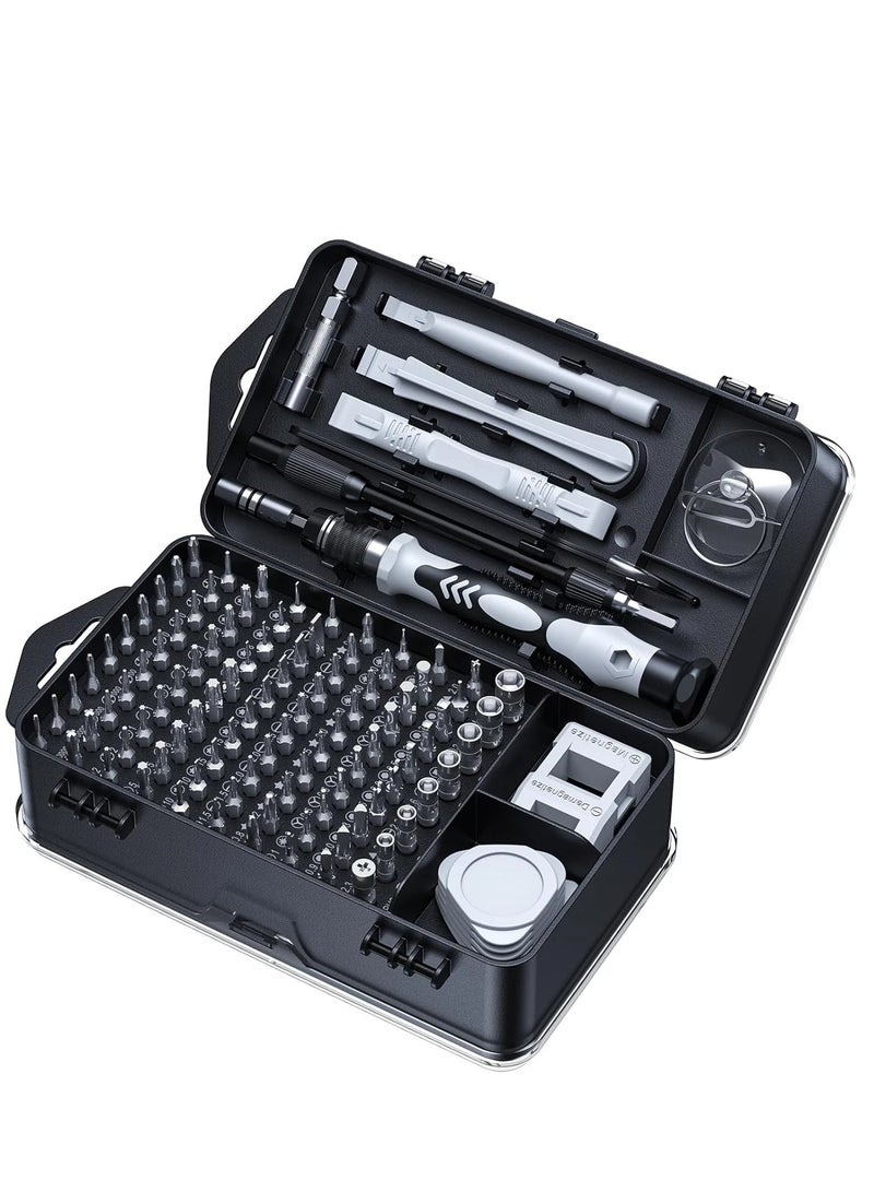 115-in-1 Precision Screwdriver Set, [Super Durable] Mini Professional Magnetic Repair Tool Kit, Small Screwdriver for Phone, Computer, Watch, Laptop, Macbook, Eyeglass, Electronic - Image 1