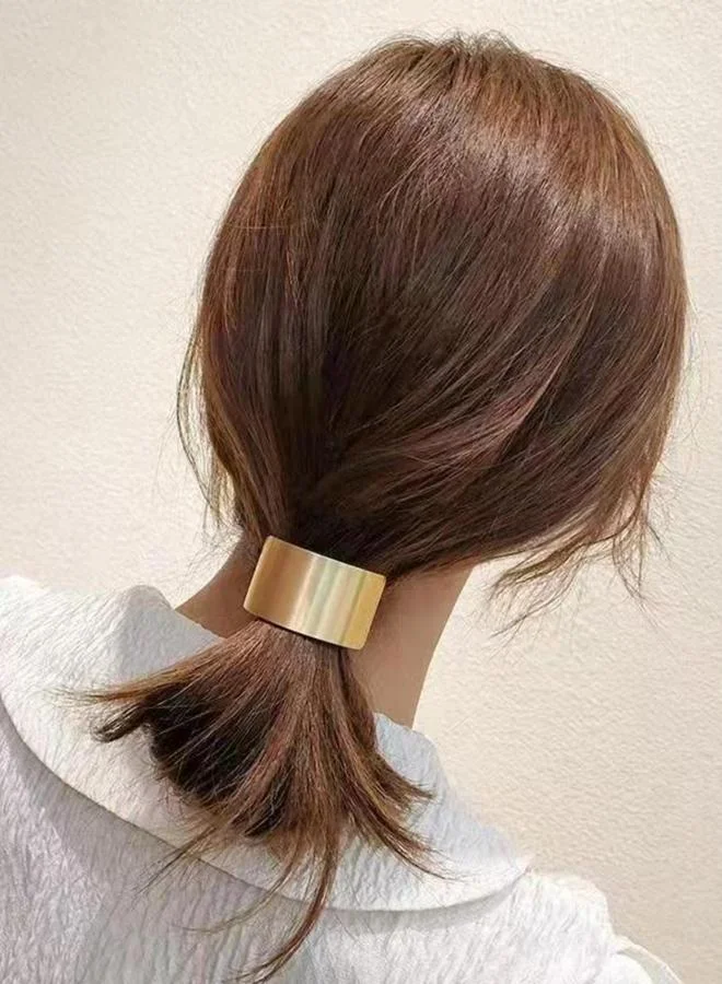 Take Two Gold Tone Metal Hair Ring