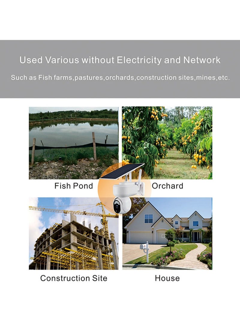 Crony - RBX-S30 4G Solar Security Camera for Outdoors – No WiFi Needed | 5MP HD with 360° Pan & Tilt, Smart Motion Detection, Full Color Night Vision, Two-Way Audio & 7800mAh Long-Life Battery | Weatherproof CCTV for Home, Farm & Remote Areas - Image 1