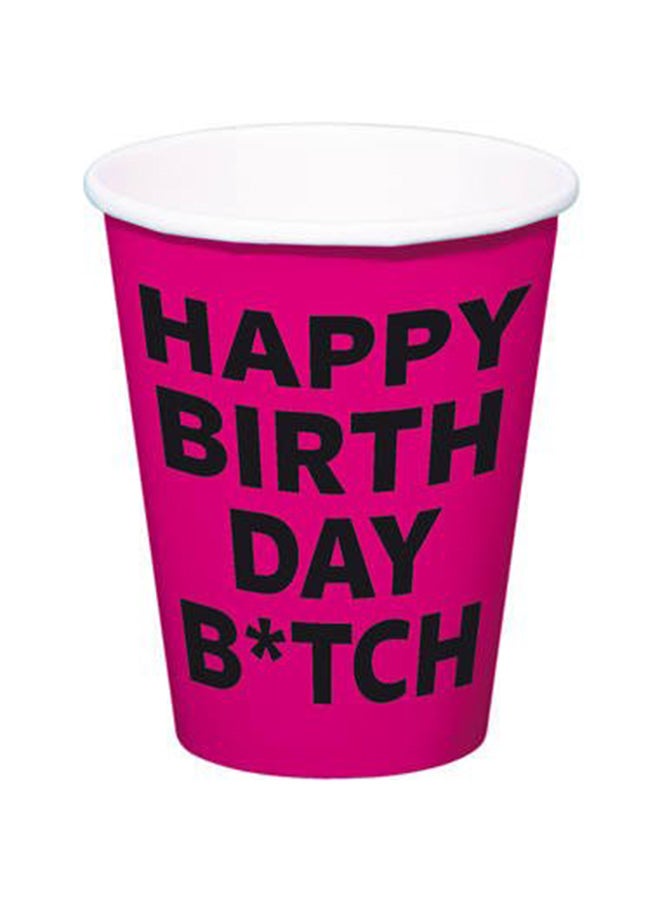 Folat Happy birthday B*****ch Cups 350Ml 8