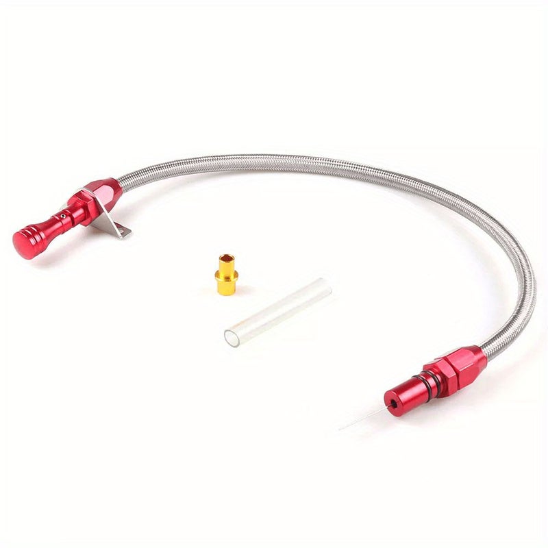 Th-350 TH400 Transmission Oil Dipstick Silvery Fit For Chevy GMC SBC BBC Engine - Image 4