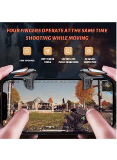 Generic Game Controller Trigger Mobile Game Accessories Gamepad Sensitive Aim & Shoot Mobile Game Controller For /Fortnite/Call Of Duty Mobile Game Triggers One Pair  - Image 2