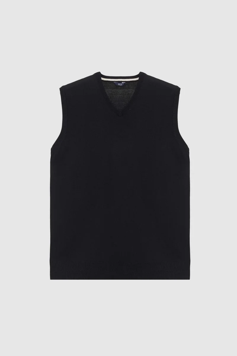 D'S DAMAT D'S Groom Ds Groom Regular Fit Black Sweater
