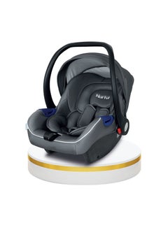 Nurtur Nemo Baby Carrier Adjustable Canopy And Handle Extra Protection 3 Point Safety Harness Suitable From 0+, 0-13kg Grey  - Image 1