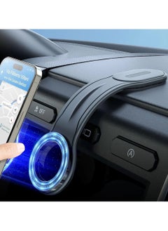 Denx Magnetic Car Mount Detachable, Bendable, Aluminum Arm Magnetic Phone Holder for Car, 20 Strong Magnets, Cell Phone Mount for Car Dash Fit iPhone 16 15 14 13 and others, mini MagSafe Accessories  - Image 1