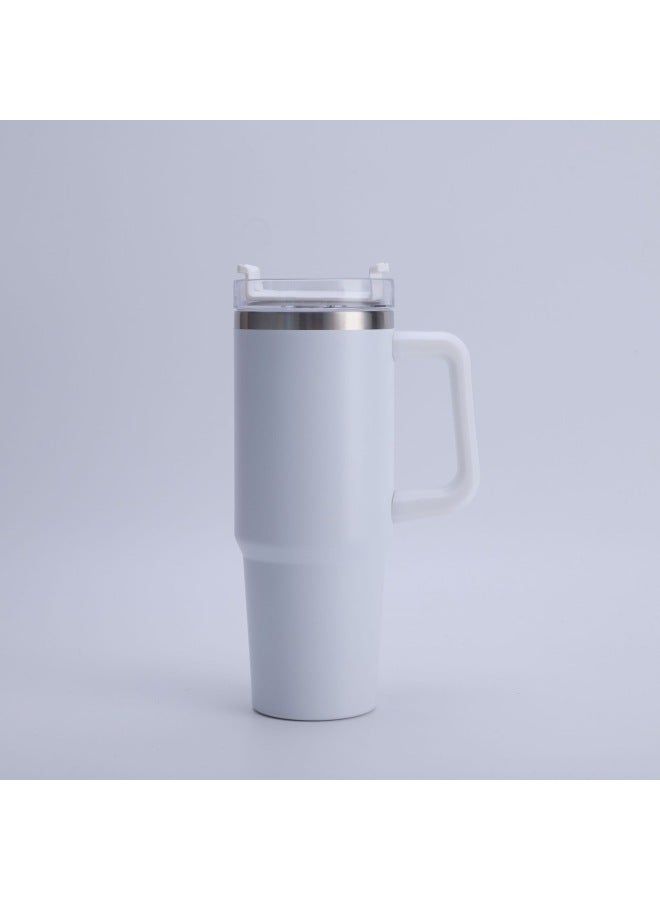 30oz First Generation Second Generation Handle Car Cup Water Cup Large Capacity Cold Insulation Straw Ice Cup Portable Vacuum Thermos Cup
