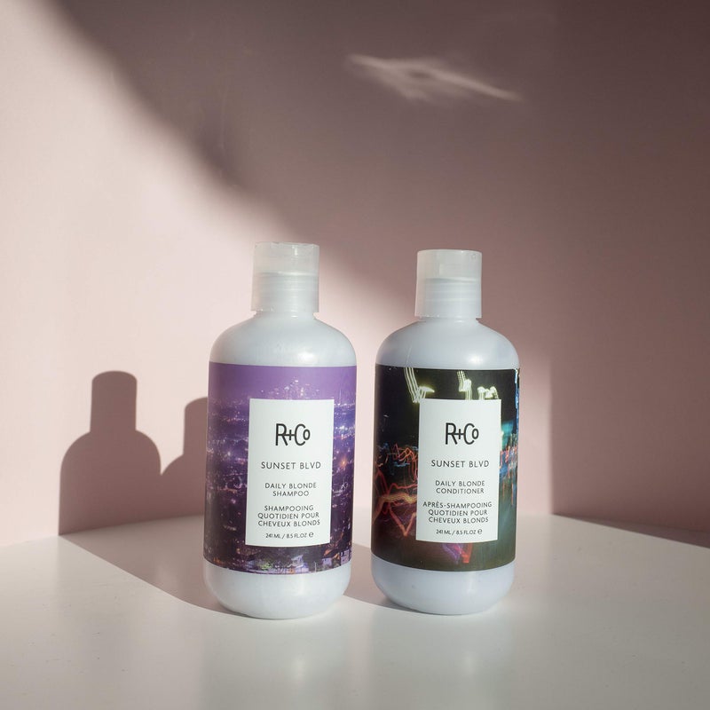 R+Co Sunset Blvd Blonde Conditioner | Daily Brightening + Combats Brassiness + Hydrating | Vegan + Cruelty-Free | 8.5 Oz - Image 4