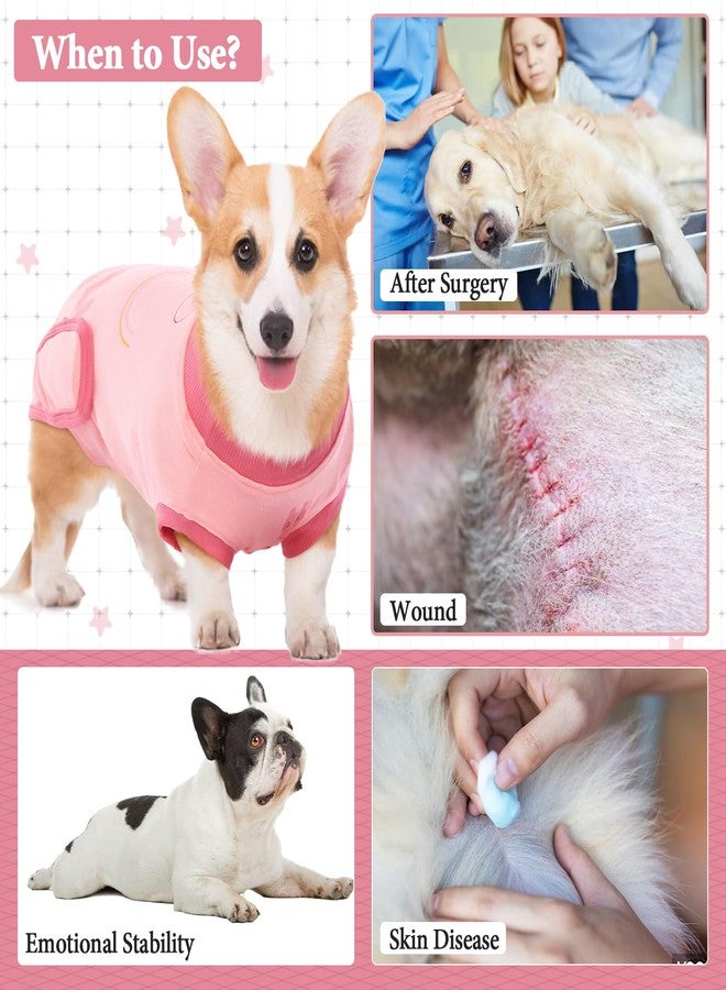 IDOMIK Dog Recovery Suit for Female Spay - Adjustable Anti-Licking Dog Post Surgery Onesie, Male Female Dog Neuter Spay Suits, Soft Abdominal Wound Bandage & E-Collar Cone Alternative - Image 5