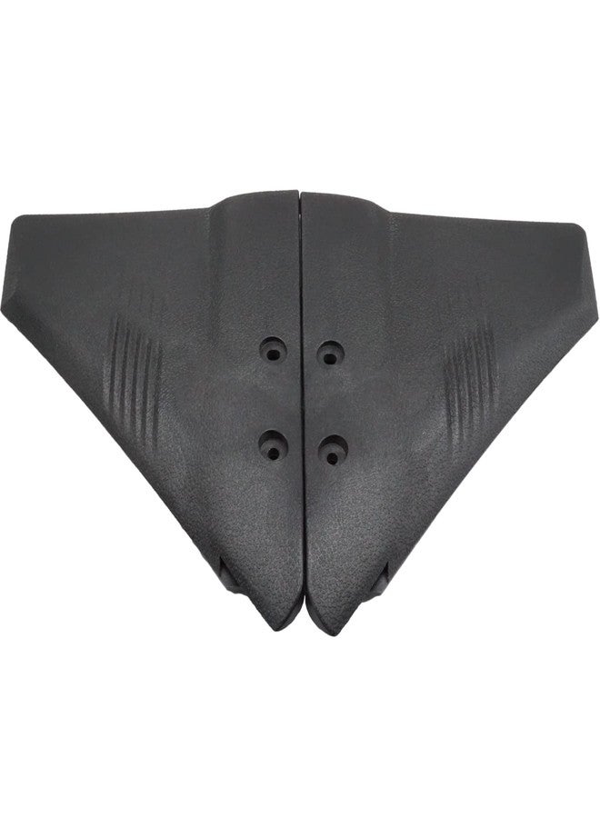 NorthBoat HS001 Doel-Fin Hydrofoil Stabilizer for 5 to 150 HP Outboard Motors and Sterndrives PA66 Plastic Black - Image 4