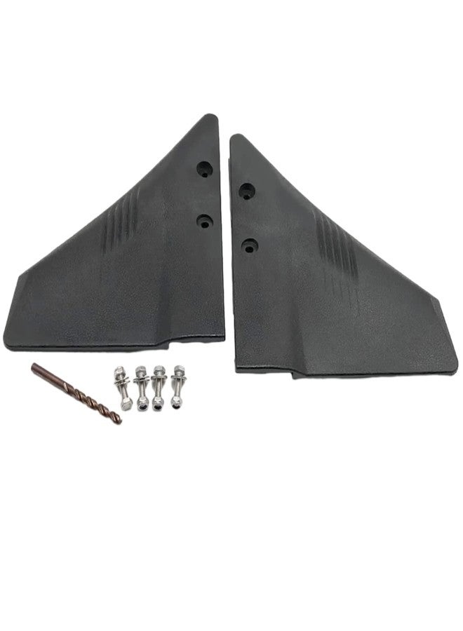 NorthBoat HS001 Doel-Fin Hydrofoil Stabilizer for 5 to 150 HP Outboard Motors and Sterndrives PA66 Plastic Black - Image 1