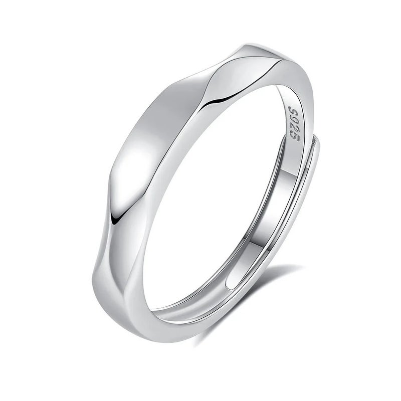 Bluejw 925 Sterling Silver Wedding Ring for Women – Rhodium & Gold Plated Non-Tarnish Engagement Band, Perfect for Parties & Everyday Wear - Image 4