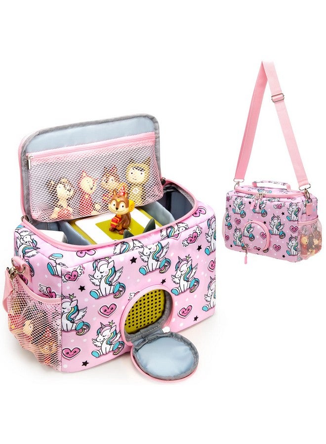 MaidMAX Carrying Case For Toniebox, Portable Storage Bag Compatible With Tonies Audio Player Starter Set And Tonies Figures Characters, Carrying Box With Adjustable Strap - Image 1