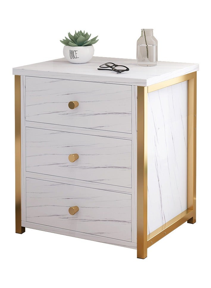  CityRiya-Long طاولة جانبية، طاولات بجانب السرير حديثة مع رف تخزين، طاولة جانبية للأريكة مقاس 43*35*50 سم، طاولة جانبية للخزانة، خزانة تخزين للسرير، منظم خزانة، طاولة بجانب السرير لغرفة المعيشة، غرفة النوم - Image 1