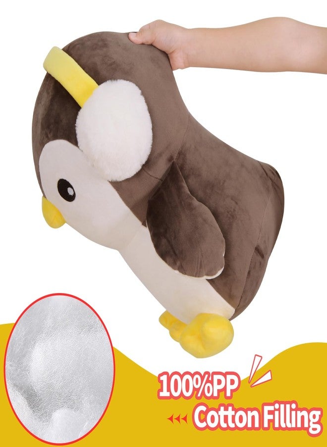 MMguai دبدوب بطريق كبير لطيف 16" من MMguai، وسادة ناعمة محشوة، ألعاب محشوة بطريق كبيرة لتزيين الغرفة، هدية للبنات والأولاد، أعياد الميلاد، عيد الفصح - Image 3