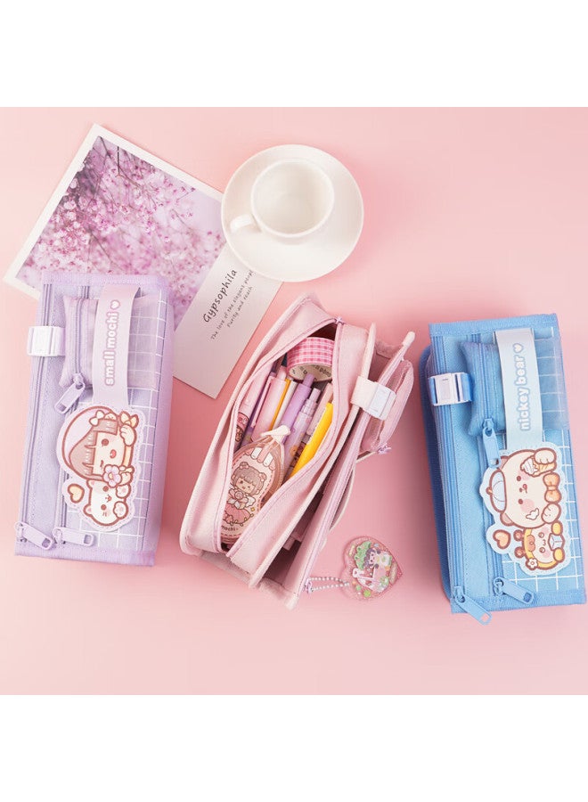 Small Mochi Xiaomasu Pencil Case, Large Capacity, Popular Stationery Box For Girls, Trendy Style Pencil Case For Female Students, High Aesthetic Value - Image 2
