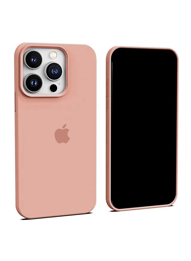 iPhone 15 Pro Max Mobile Case Cover with Soft Liquid Silicone Protection Anti-Scratch Shockproof Accessories Slim Protective Back Cover with Comfortable Hold Touch Feeling and Anti-fingerprint - Image 1