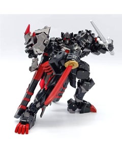 General CD-01B Black Lion Diablo OP column, movable Lion King Commander deformation robot toy model  - Image 3