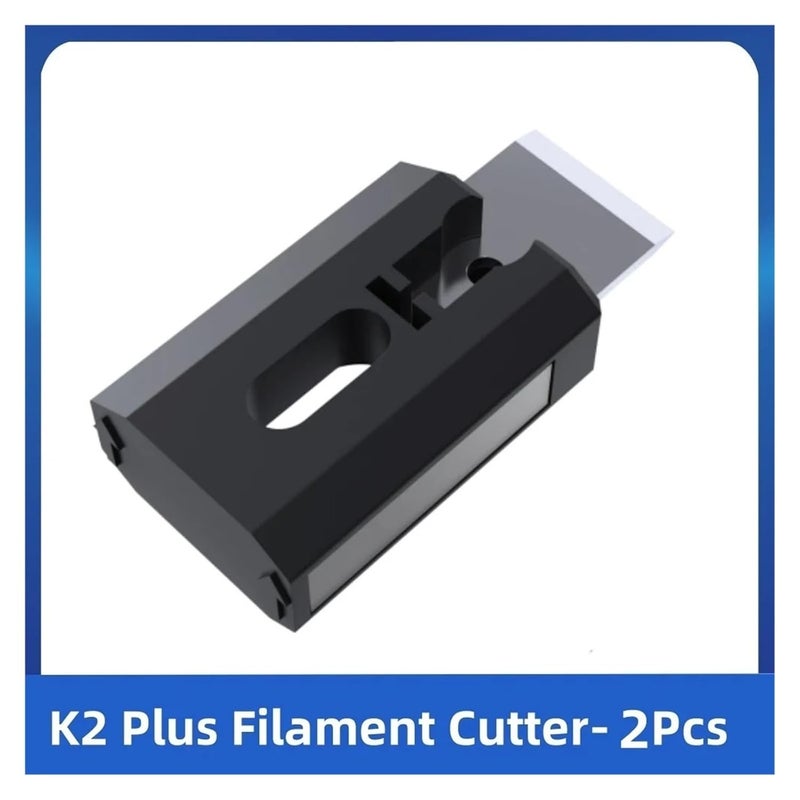 K2 Plus Filament Cutter 2PCS High Durability Fast Cut Off Quick Replacement for 3D Printer - Image 3