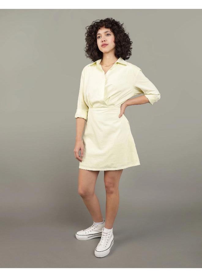 American Eagle - Collar Neck Shirt Dress - Image 1