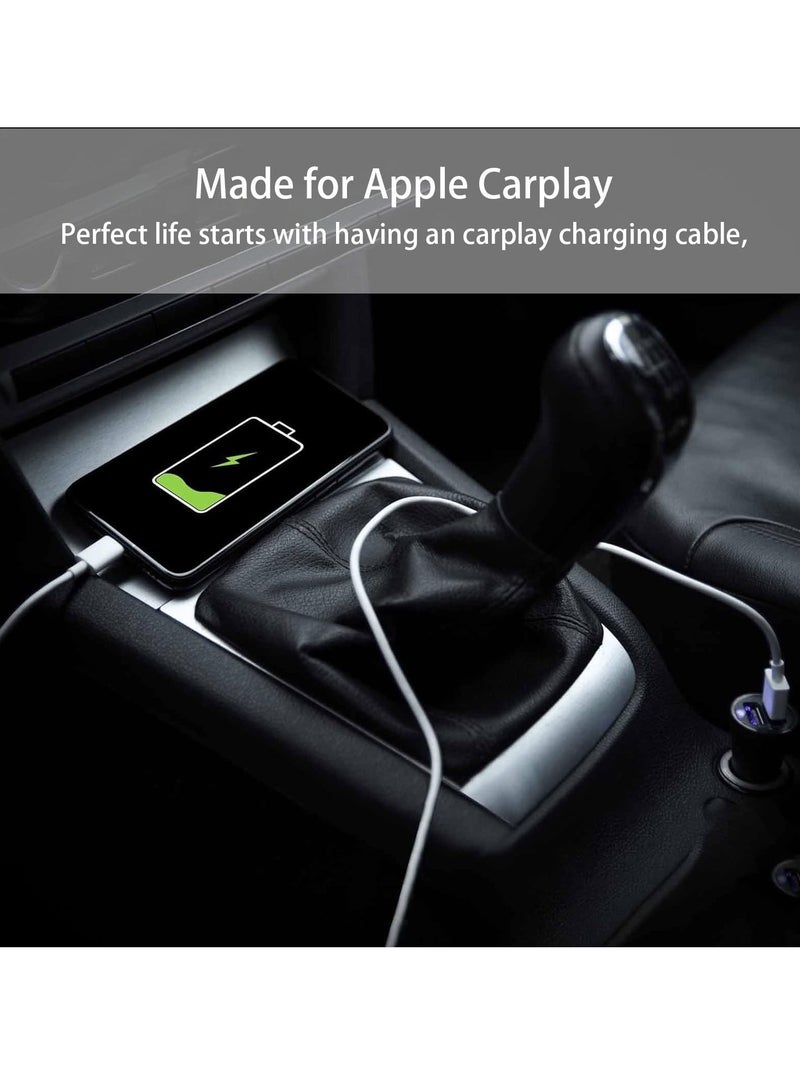 تشو داي كابل شاحن iPhone بطول 2 متر [معتمد من MFi] كابل Lightning كابل iPhone 2.4A Lightning متوافق مع iPhone 14/14 Pro/14 Plus/14 Pro Max وiPhone 13 Pro 12 Pro Max 11 XS 7 Plus 6S iPad Pro - Image 5