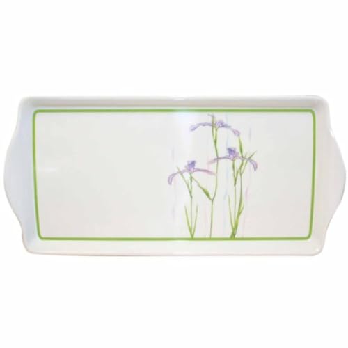 Corelle Coordinates by Reston Lloyd Melamine Tidbit Serving Tray Shadow Iris