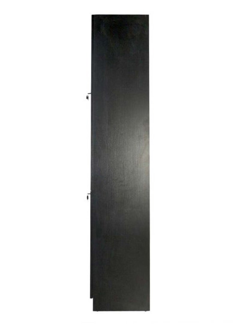 Mahmayi Mahmayi Glas 1123 Black Full Height Bookshelf  - Image 4