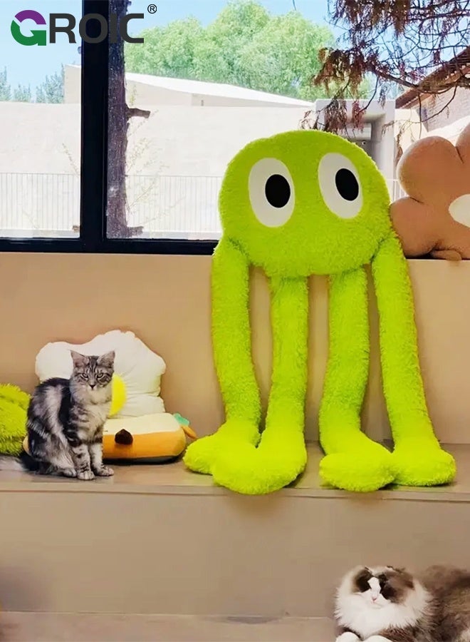 جرويك اخطبوط بارجل طويلة، لعبة قطيفة كبيرة محشوة على شكل اخطبوط، وسادة، حيوانات البحر المحشوة على شكل اخطبوط، هدية للاطفال - Image 5