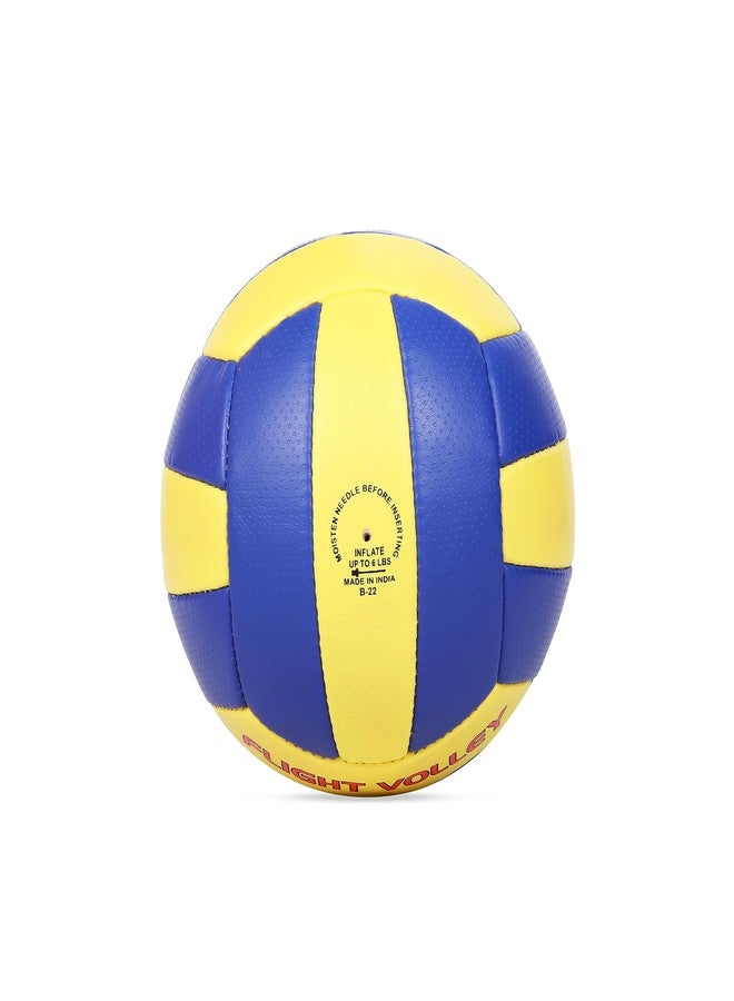 Cosco BLUYWL-S4 PU Volleyball, Size 4, (Blue Yellow) - Image 4