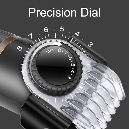 Hatteker Professional Hair Clipper Cordless Clippers Hair Trimmer Beard Trimmer Shaver Detail Trimmer Hair Cutting Kit for Men Waterproof - Image 5