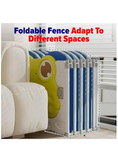 Piccasio Wide useful Baby Playpen, Versatile playpen for babies & toddlers Stylish Baby Playpen Fence (120 * 120cm)  - Image 5