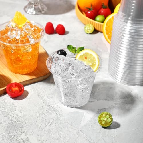 BYSNOW 250 Pack 9 oz Disposable Plastic Cups for Party, Plastic Wine Cups with Higher Heat Resistance (9oz 250pack) - Image 4
