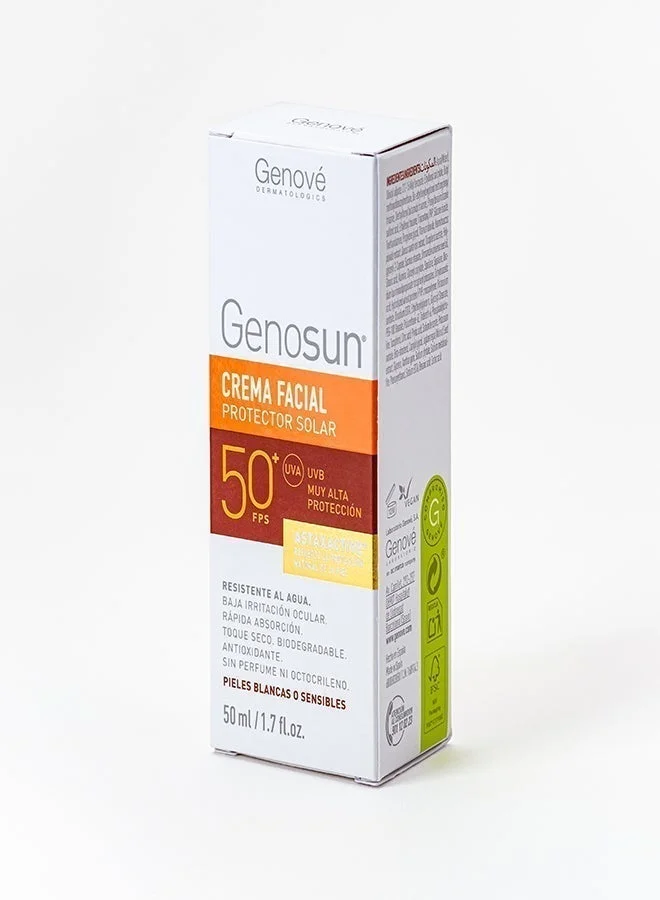 Genove  GENOSUN Genove CR Face SPF 50 Sunscreen | Octocrylene-Free | Antioxidant | 50ml  | Best Price UAE